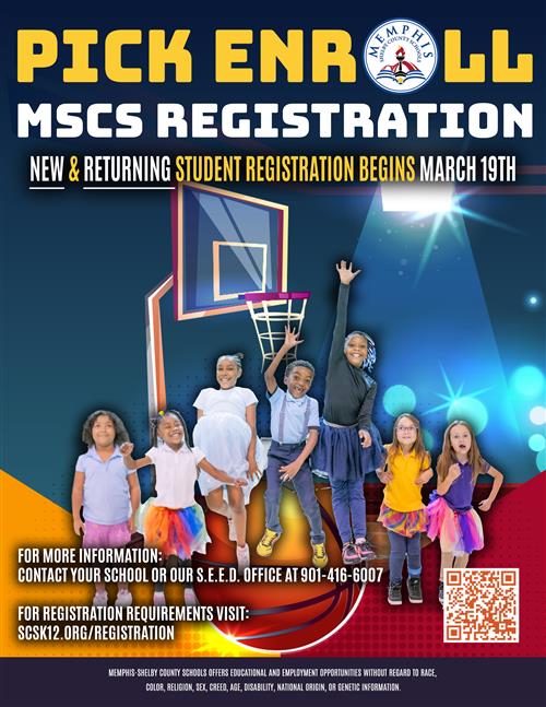 English Registration Flyer